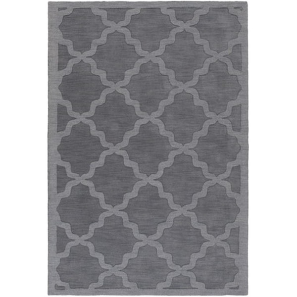 Artistic Weavers Central Park Abbey Round Handloomed Area Rug- Charcoal - 9 ft. 9 in. AWHP4023-99RD - main